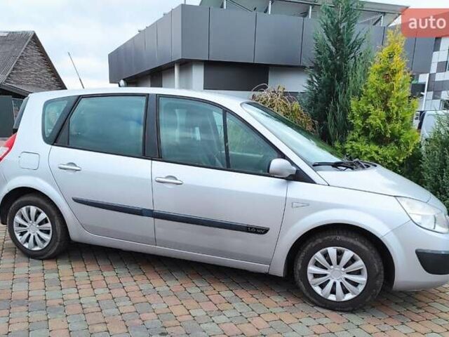 Серый Рено Сценик, объемом двигателя 1.6 л и пробегом 230 тыс. км за 4990 $, фото 6 на Automoto.ua