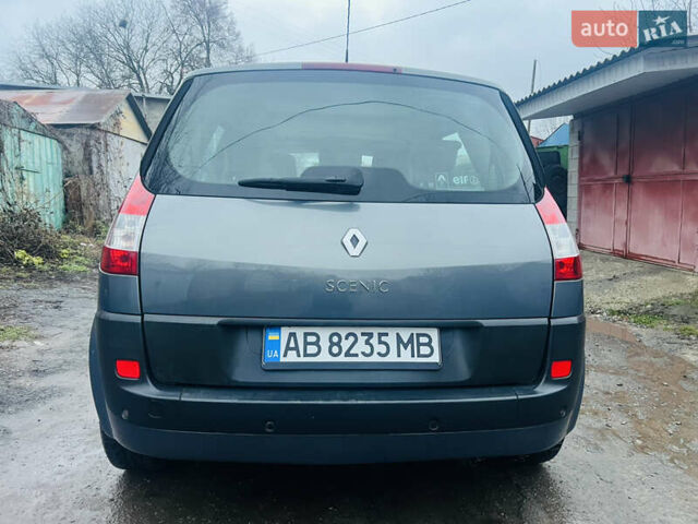 Серый Рено Сценик, объемом двигателя 1.6 л и пробегом 215 тыс. км за 5100 $, фото 11 на Automoto.ua