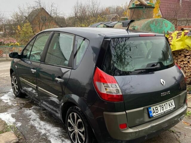 Серый Рено Сценик, объемом двигателя 1.6 л и пробегом 186 тыс. км за 4600 $, фото 4 на Automoto.ua
