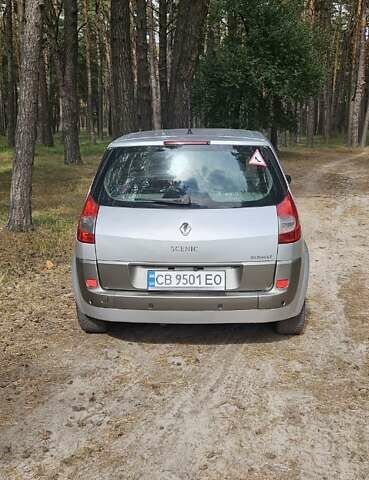 Серый Рено Сценик, объемом двигателя 1.6 л и пробегом 230 тыс. км за 5000 $, фото 8 на Automoto.ua