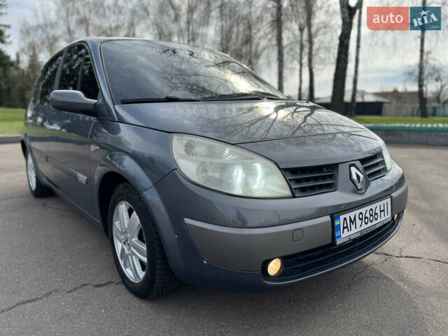 Серый Рено Сценик, объемом двигателя 2 л и пробегом 234 тыс. км за 5199 $, фото 5 на Automoto.ua