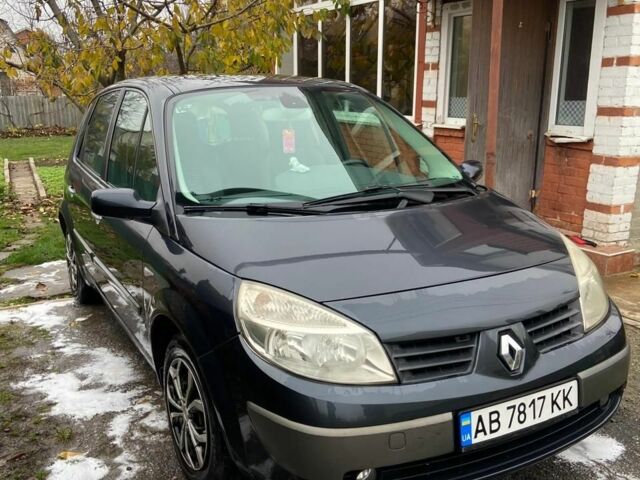 Серый Рено Сценик, объемом двигателя 1.6 л и пробегом 186 тыс. км за 4600 $, фото 1 на Automoto.ua