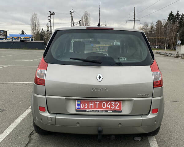 Серый Рено Сценик, объемом двигателя 1.6 л и пробегом 120 тыс. км за 6200 $, фото 4 на Automoto.ua