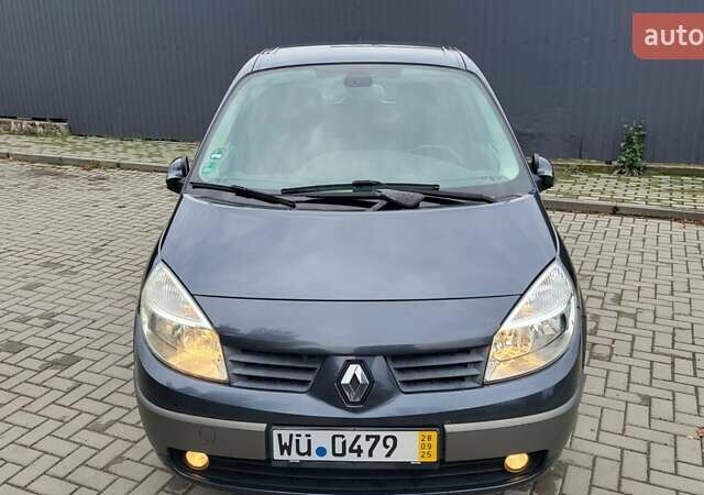 Серый Рено Сценик, объемом двигателя 1.6 л и пробегом 212 тыс. км за 5600 $, фото 13 на Automoto.ua