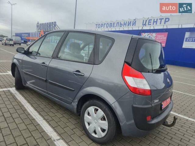 Серый Рено Сценик, объемом двигателя 1.6 л и пробегом 210 тыс. км за 4100 $, фото 9 на Automoto.ua