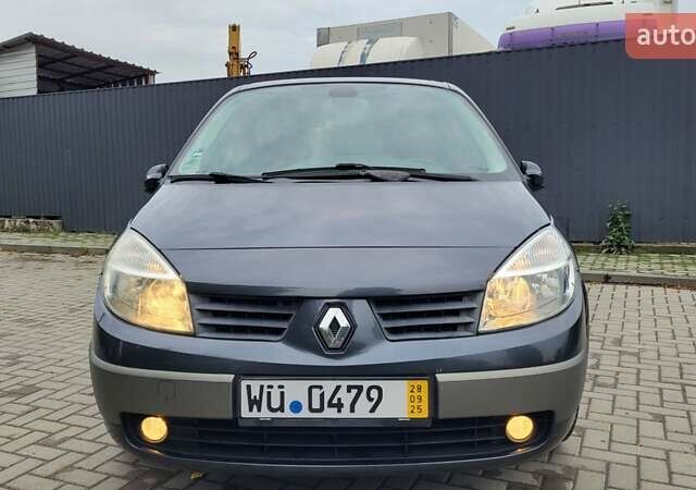 Серый Рено Сценик, объемом двигателя 1.6 л и пробегом 212 тыс. км за 5250 $, фото 11 на Automoto.ua