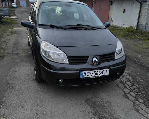 Серый Рено Сценик, объемом двигателя 1.6 л и пробегом 233 тыс. км за 5350 $, фото 7 на Automoto.ua