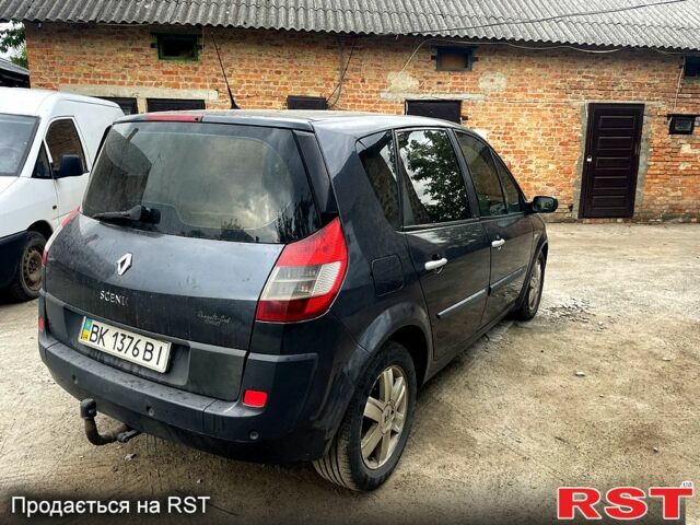 Серый Рено Сценик, объемом двигателя 1.5 л и пробегом 380 тыс. км за 4200 $, фото 3 на Automoto.ua