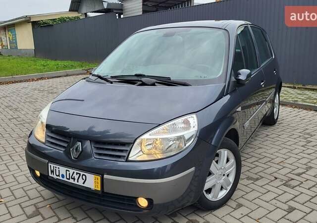 Серый Рено Сценик, объемом двигателя 1.6 л и пробегом 212 тыс. км за 5600 $, фото 14 на Automoto.ua