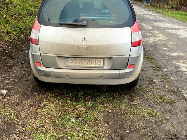 Серый Рено Сценик, объемом двигателя 1.6 л и пробегом 170 тыс. км за 5000 $, фото 1 на Automoto.ua