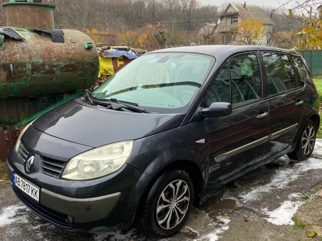 Серый Рено Сценик, объемом двигателя 1.6 л и пробегом 186 тыс. км за 4600 $, фото 2 на Automoto.ua