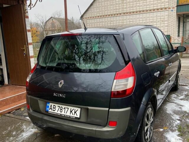 Серый Рено Сценик, объемом двигателя 1.6 л и пробегом 186 тыс. км за 4600 $, фото 3 на Automoto.ua