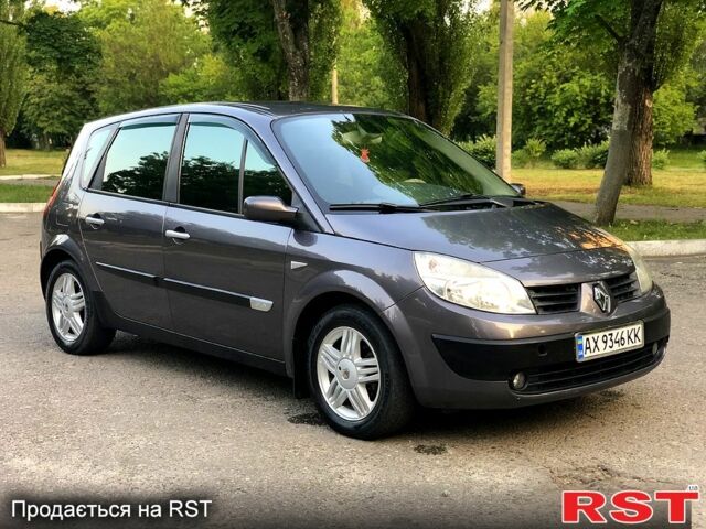 Серый Рено Сценик, объемом двигателя 1.6 л и пробегом 206 тыс. км за 5499 $, фото 6 на Automoto.ua