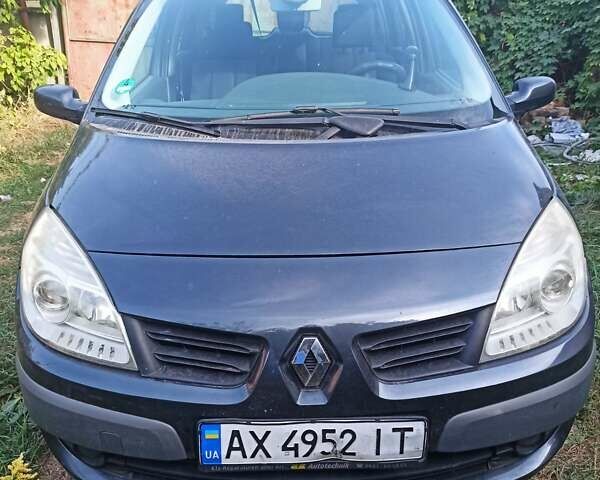 Серый Рено Сценик, объемом двигателя 1.6 л и пробегом 195 тыс. км за 3750 $, фото 1 на Automoto.ua