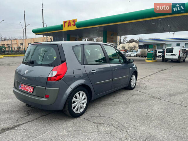 Серый Рено Сценик, объемом двигателя 1.6 л и пробегом 181 тыс. км за 5600 $, фото 9 на Automoto.ua