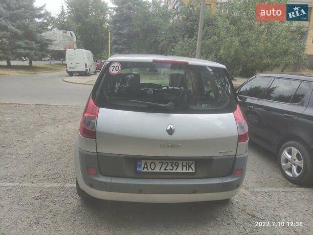 Сірий Рено Сценік, об'ємом двигуна 1.6 л та пробігом 180 тис. км за 5200 $, фото 8 на Automoto.ua