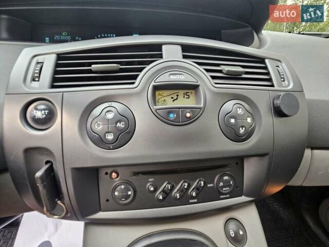 Сірий Рено Сценік, об'ємом двигуна 1.6 л та пробігом 203 тис. км за 5300 $, фото 99 на Automoto.ua