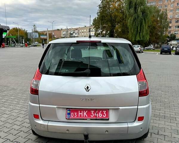 Серый Рено Сценик, объемом двигателя 1.6 л и пробегом 172 тыс. км за 5400 $, фото 5 на Automoto.ua