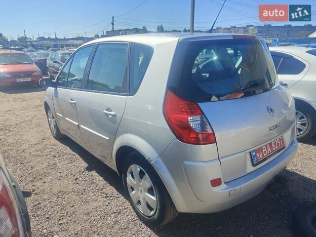 Серый Рено Сценик, объемом двигателя 2 л и пробегом 183 тыс. км за 5300 $, фото 4 на Automoto.ua