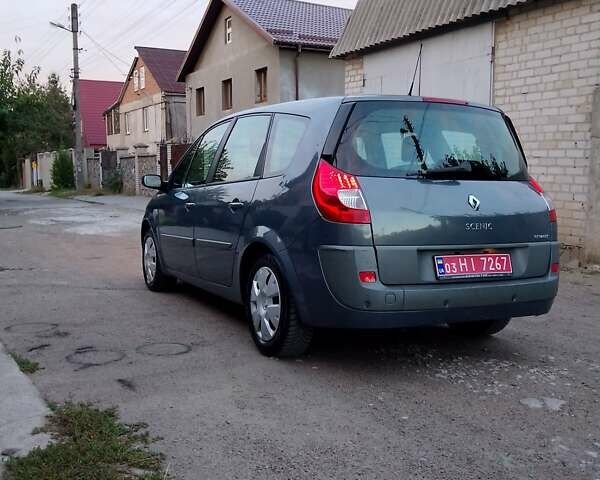 Серый Рено Сценик, объемом двигателя 1.6 л и пробегом 164 тыс. км за 5800 $, фото 4 на Automoto.ua
