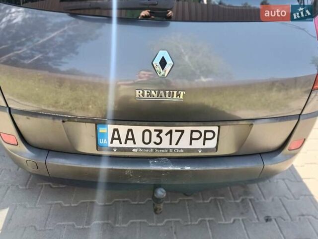 Серый Рено Сценик, объемом двигателя 1.6 л и пробегом 215 тыс. км за 5800 $, фото 10 на Automoto.ua