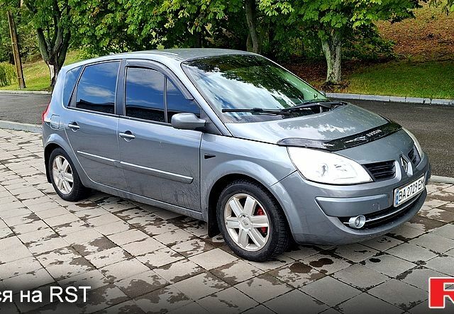 Серый Рено Сценик, объемом двигателя 1.6 л и пробегом 186 тыс. км за 5500 $, фото 1 на Automoto.ua