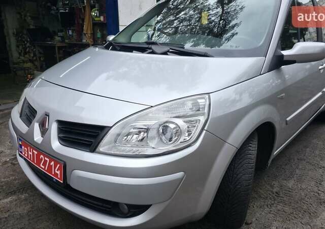 Серый Рено Сценик, объемом двигателя 1.6 л и пробегом 212 тыс. км за 6300 $, фото 3 на Automoto.ua