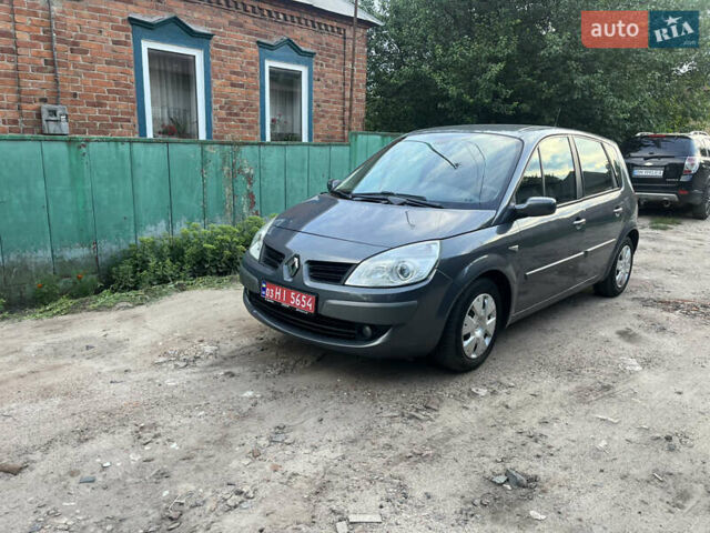 Серый Рено Сценик, объемом двигателя 1.6 л и пробегом 218 тыс. км за 5800 $, фото 3 на Automoto.ua