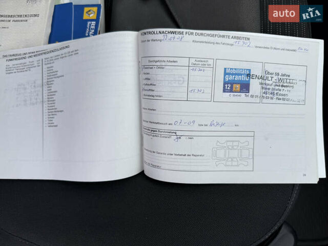 Серый Рено Сценик, объемом двигателя 1.6 л и пробегом 230 тыс. км за 5699 $, фото 126 на Automoto.ua