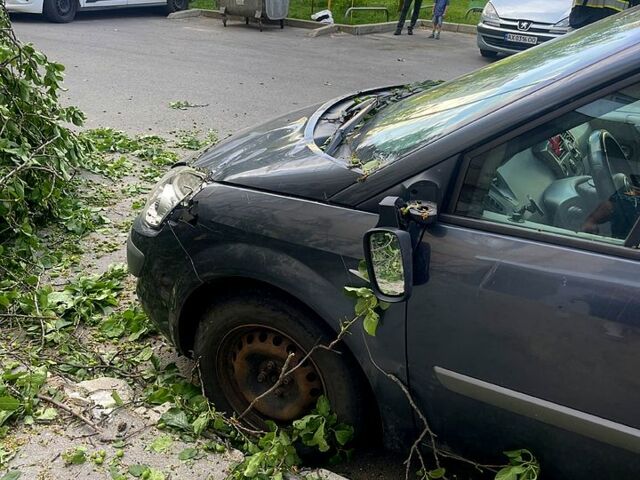 Серый Рено Сценик, объемом двигателя 1.5 л и пробегом 300 тыс. км за 4000 $, фото 2 на Automoto.ua