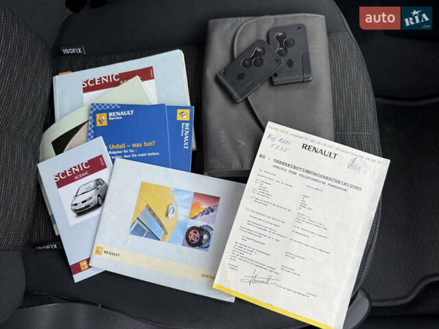 Серый Рено Сценик, объемом двигателя 1.6 л и пробегом 230 тыс. км за 5699 $, фото 94 на Automoto.ua