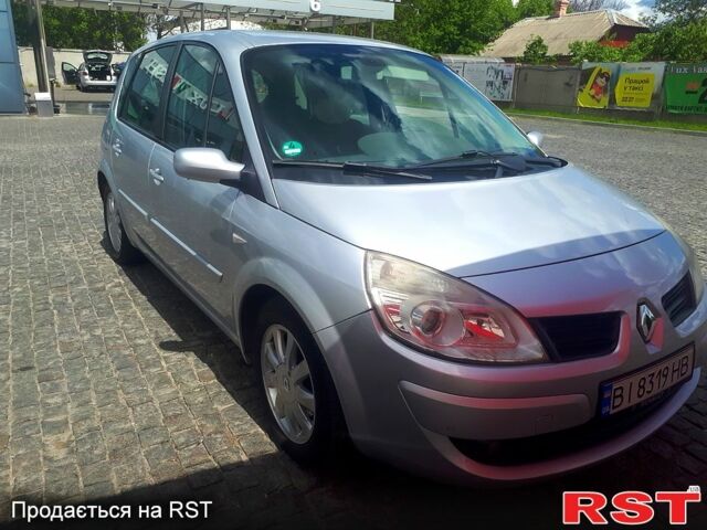 Серый Рено Сценик, объемом двигателя 1.5 л и пробегом 330 тыс. км за 4900 $, фото 1 на Automoto.ua