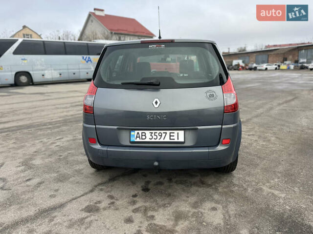 Серый Рено Сценик, объемом двигателя 1.6 л и пробегом 251 тыс. км за 5500 $, фото 5 на Automoto.ua