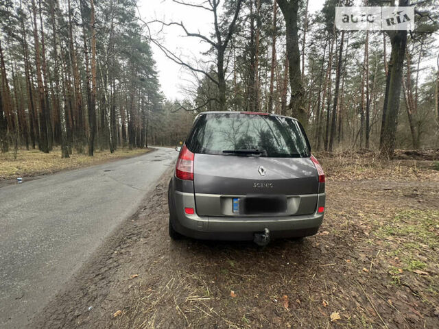 Серый Рено Сценик, объемом двигателя 2 л и пробегом 250 тыс. км за 4500 $, фото 6 на Automoto.ua