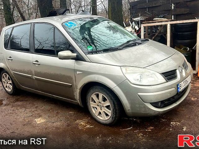 Серый Рено Сценик, объемом двигателя 1.6 л и пробегом 290 тыс. км за 5500 $, фото 1 на Automoto.ua