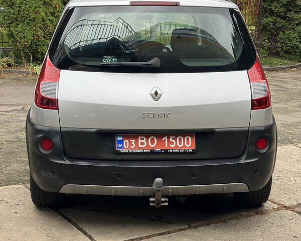 Серый Рено Сценик, объемом двигателя 1.6 л и пробегом 211 тыс. км за 6700 $, фото 6 на Automoto.ua