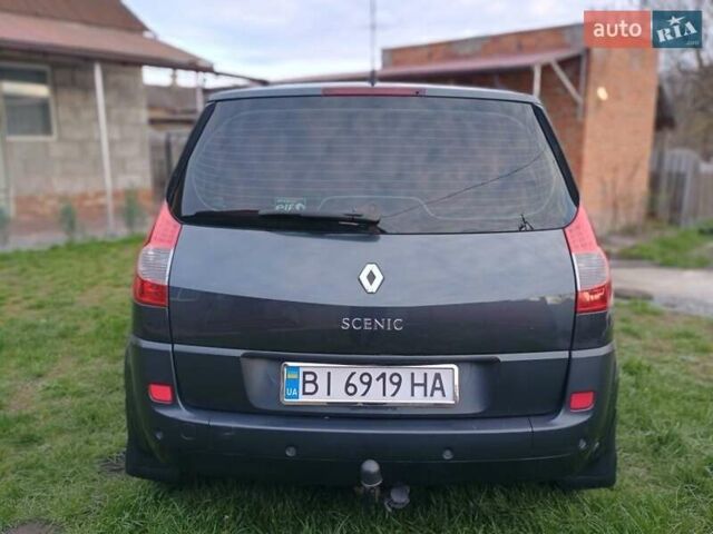 Серый Рено Сценик, объемом двигателя 2 л и пробегом 184 тыс. км за 6000 $, фото 4 на Automoto.ua