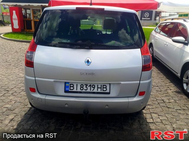 Серый Рено Сценик, объемом двигателя 1.5 л и пробегом 330 тыс. км за 4900 $, фото 2 на Automoto.ua