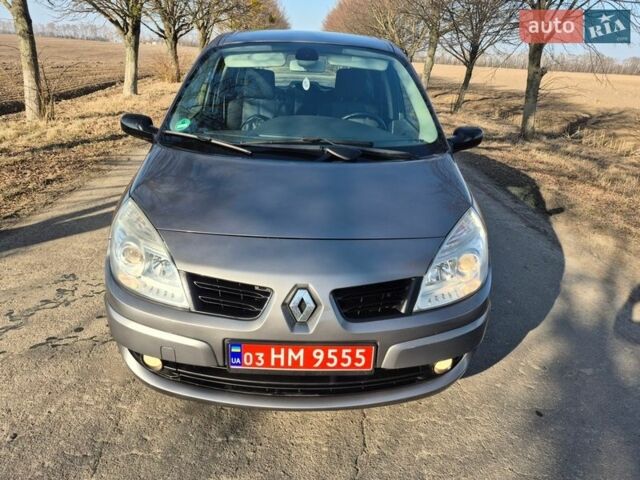 Серый Рено Сценик, объемом двигателя 1.6 л и пробегом 165 тыс. км за 5500 $, фото 1 на Automoto.ua