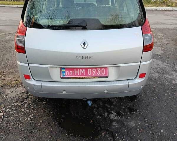 Серый Рено Сценик, объемом двигателя 0 л и пробегом 229 тыс. км за 5750 $, фото 6 на Automoto.ua