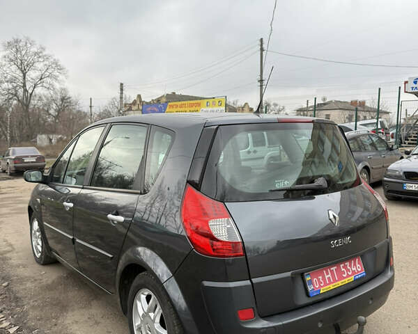 Серый Рено Сценик, объемом двигателя 1.6 л и пробегом 195 тыс. км за 6500 $, фото 3 на Automoto.ua