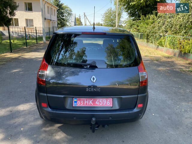 Серый Рено Сценик, объемом двигателя 1.6 л и пробегом 174 тыс. км за 6200 $, фото 8 на Automoto.ua