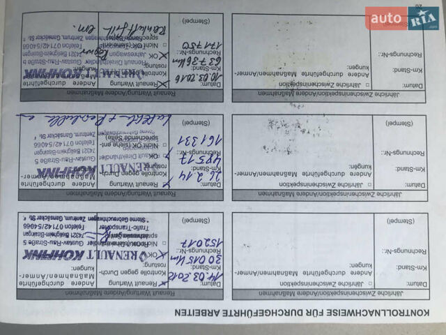 Серый Рено Сценик, объемом двигателя 2 л и пробегом 185 тыс. км за 7867 $, фото 25 на Automoto.ua
