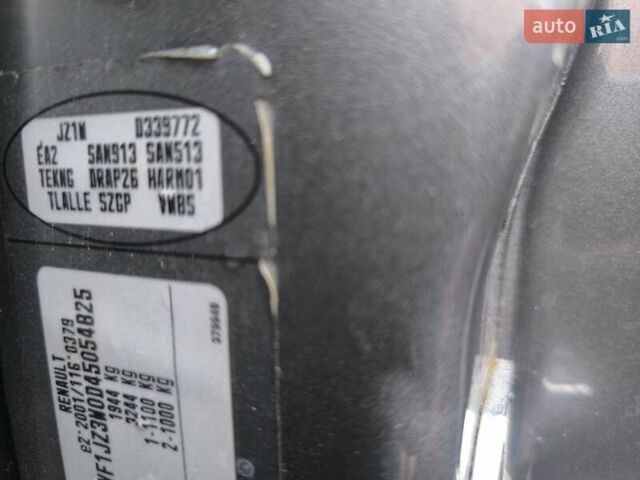 Серый Рено Сценик, объемом двигателя 1.5 л и пробегом 251 тыс. км за 8250 $, фото 17 на Automoto.ua