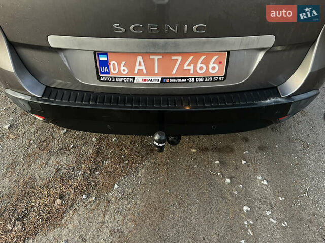 Серый Рено Сценик, объемом двигателя 1.5 л и пробегом 264 тыс. км за 9300 $, фото 13 на Automoto.ua