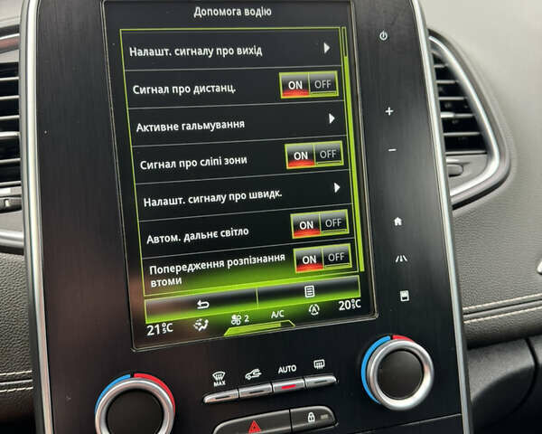 Серый Рено Сценик, объемом двигателя 1.6 л и пробегом 156 тыс. км за 14500 $, фото 84 на Automoto.ua