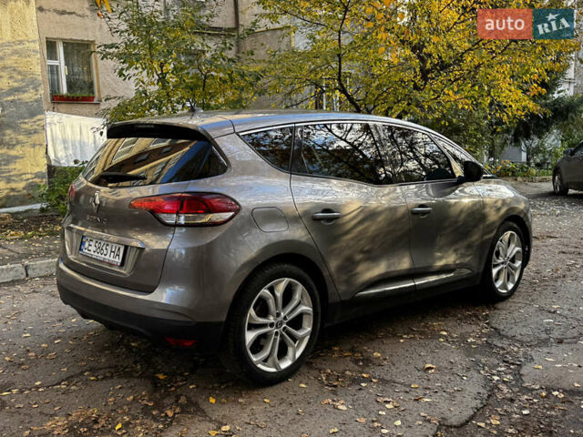 Рено Сценик 2017 в Черновцах на Automoto.ua Серый Рено Сценик, объемом двигателя 1.46 л и пробегом 208 тыс. км за 13400 $, фото 4 на Automoto.ua