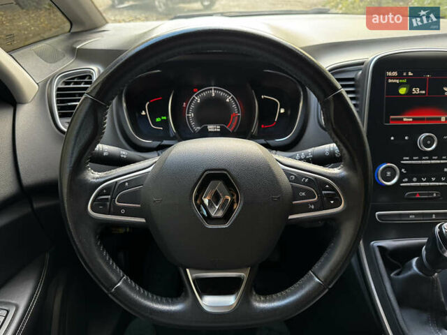 Рено Сценик 2017 в Черновцах на Automoto.ua Серый Рено Сценик, объемом двигателя 1.46 л и пробегом 208 тыс. км за 13400 $, фото 9 на Automoto.ua
