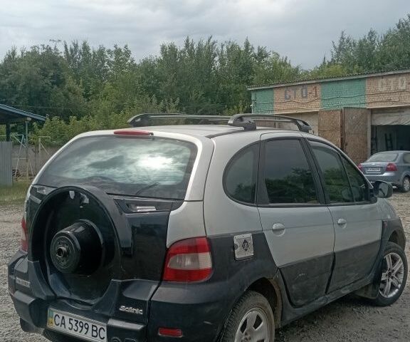 Серый Рено Сценик, объемом двигателя 2 л и пробегом 299 тыс. км за 1900 $, фото 4 на Automoto.ua