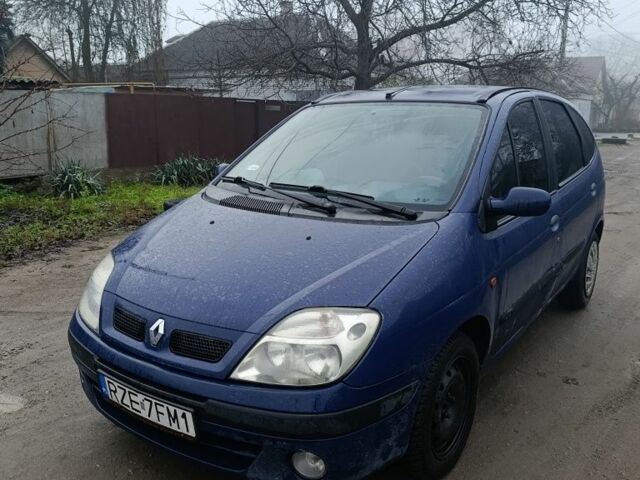 Синий Рено Сценик, объемом двигателя 2 л и пробегом 300 тыс. км за 1800 $, фото 1 на Automoto.ua